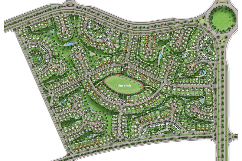 Katameya Hills master plan