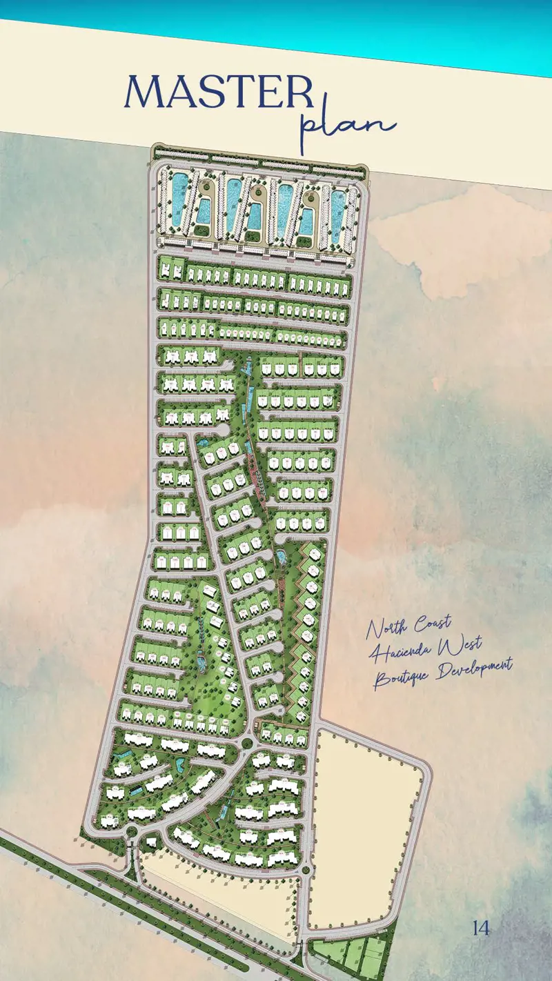 Hacienda West master plan