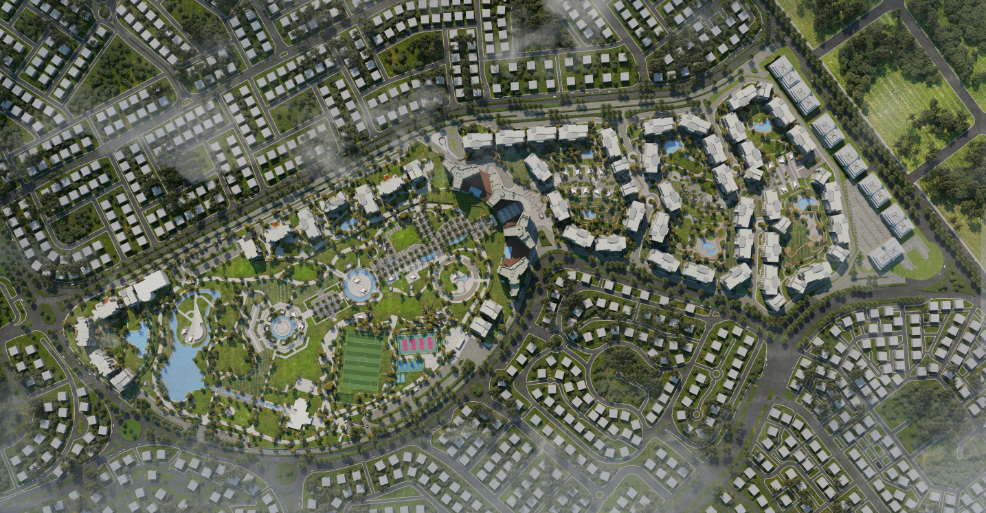 خريطة Zed Tower in El Sheikh Zayed by Ora Developers