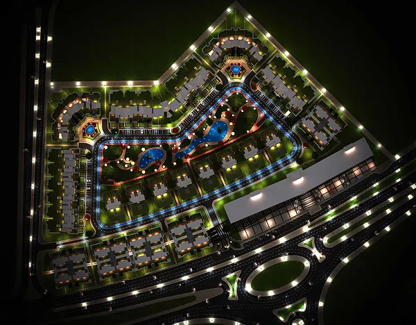 Mid Town New Cairo master plan
