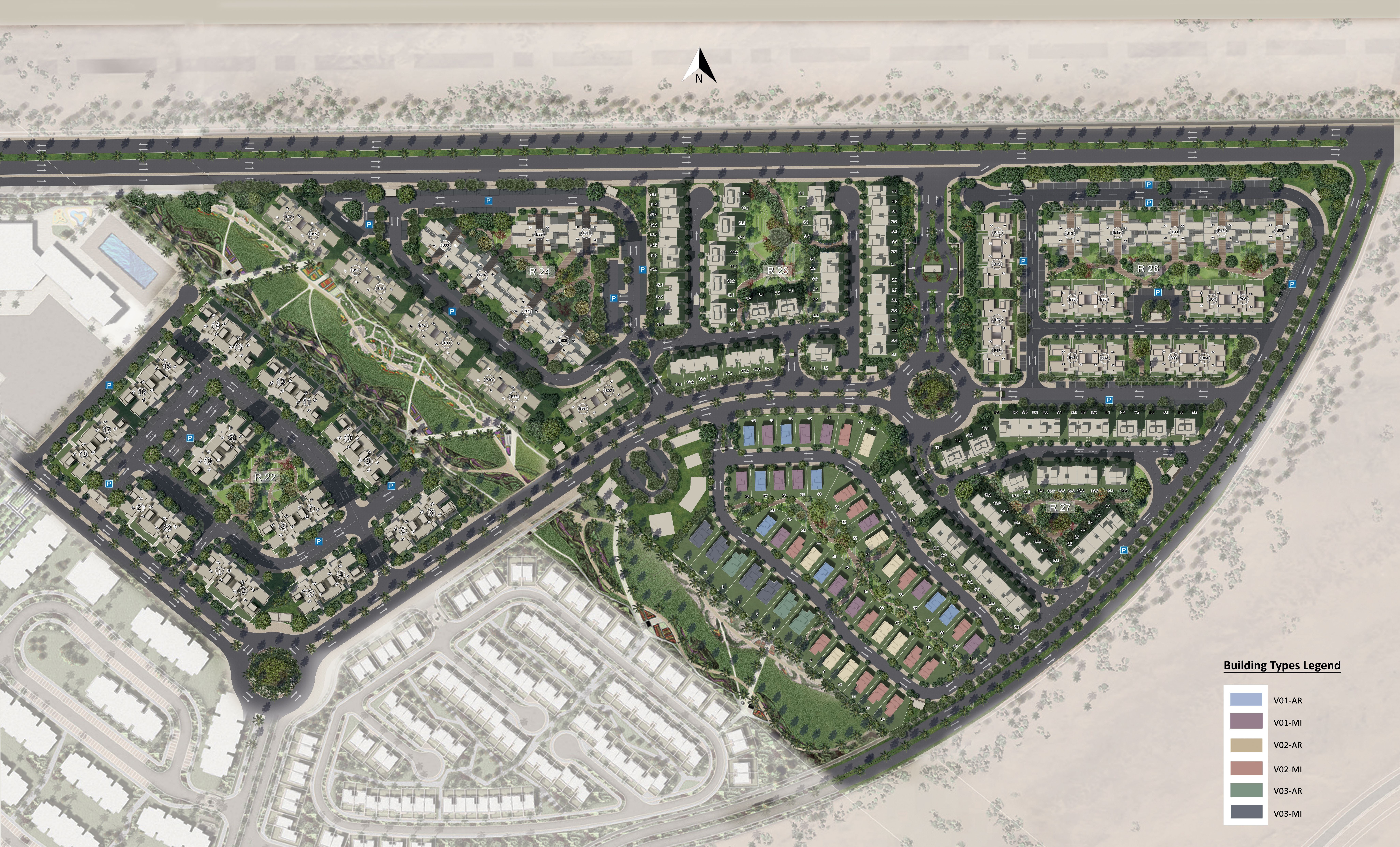 خريطة Karmell New Zayed in 6th of October City by SODIC