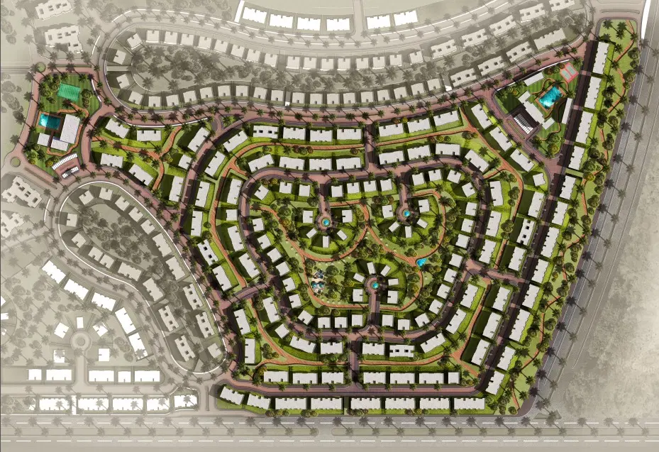 The RIDGE Villas in Mostakbal City master plan