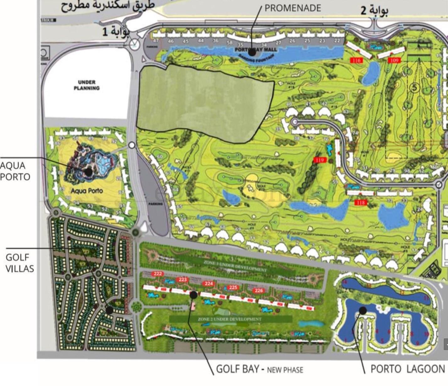 Golf Porto Marina master plan