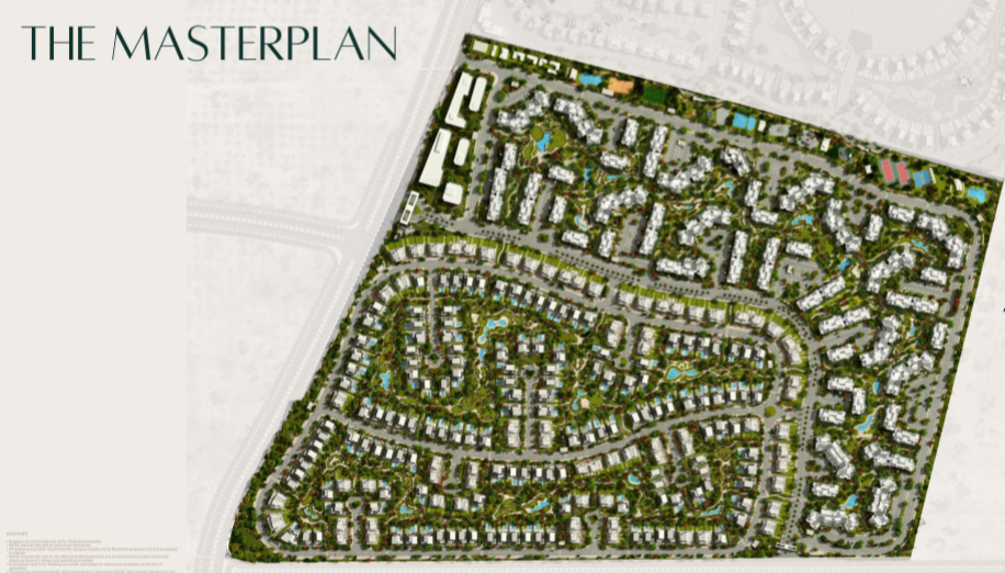خريطة The Estates Residence in El Sheikh Zayed by SODIC