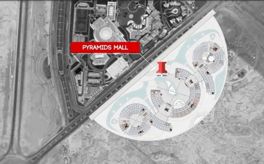 خريطة Pyramids Mall in New Capital City