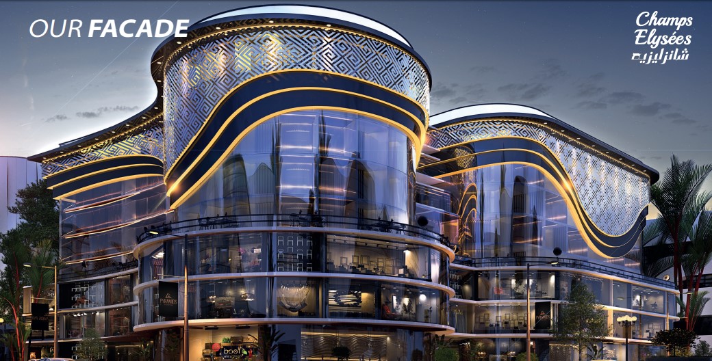 Champs Elysees Mall in New Capital City by Pyramids Developments