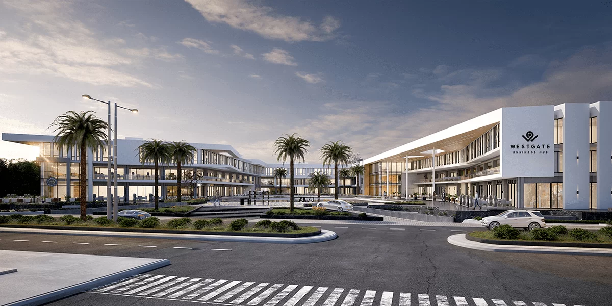 West gate Business Hub in El Sheikh Zayed by Gates Development