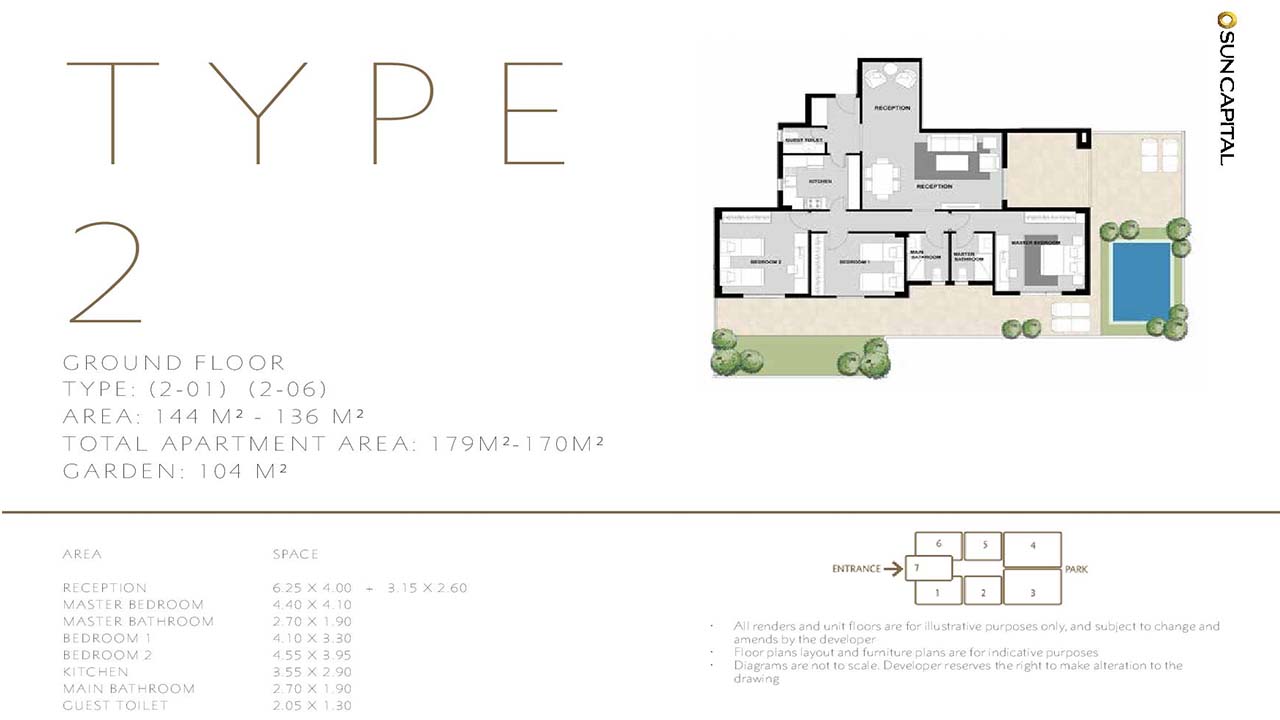 Sun Capital - Apartment + Garden