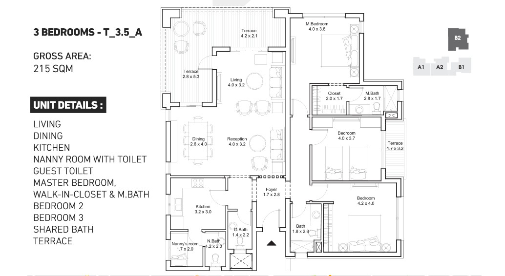 District 5 - Apartment - Garden