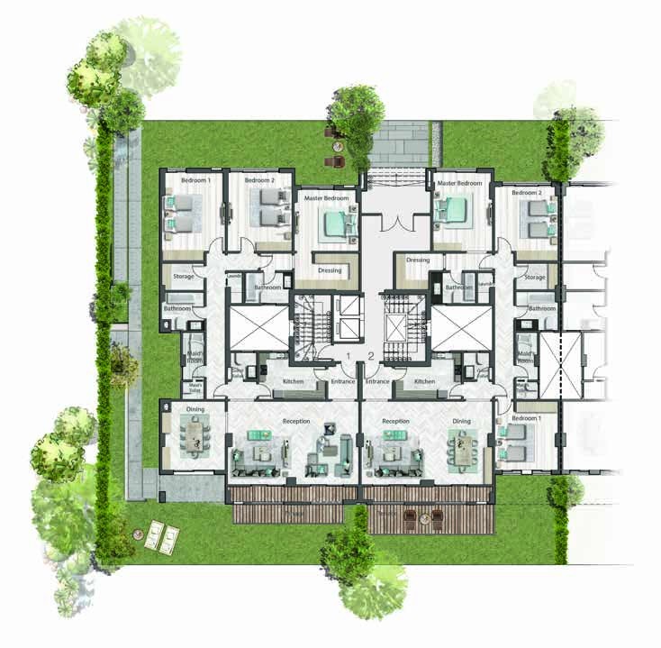 Green Square - Apartment + Garden