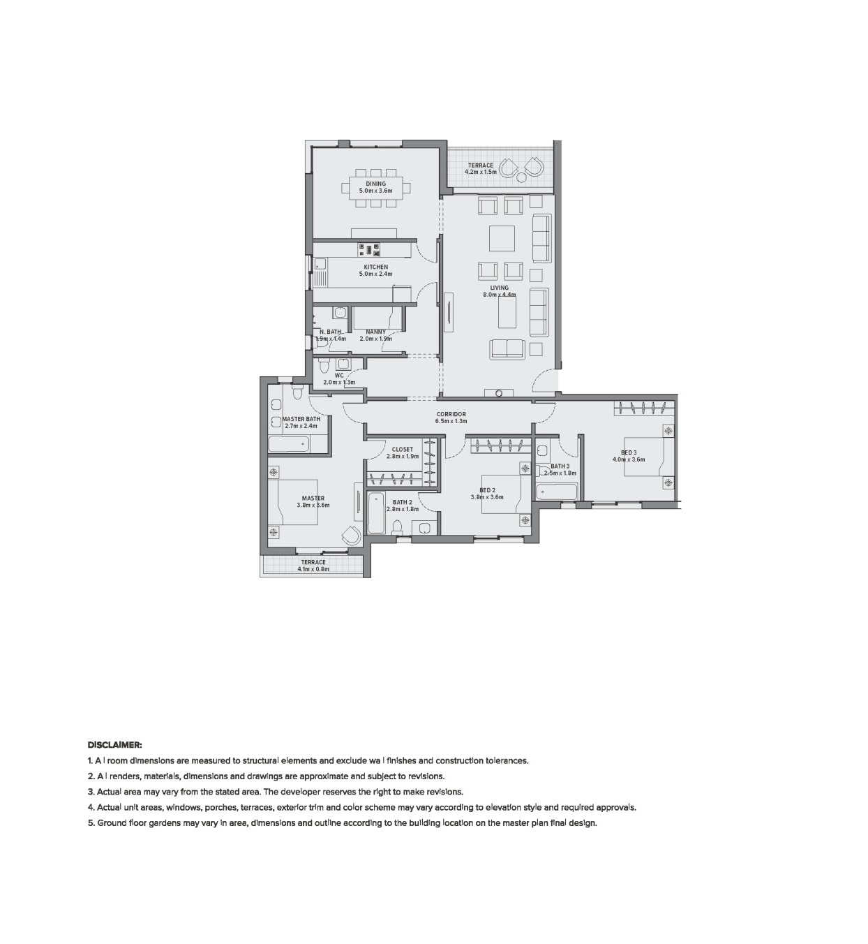 AEON Towers - Apartment Typical