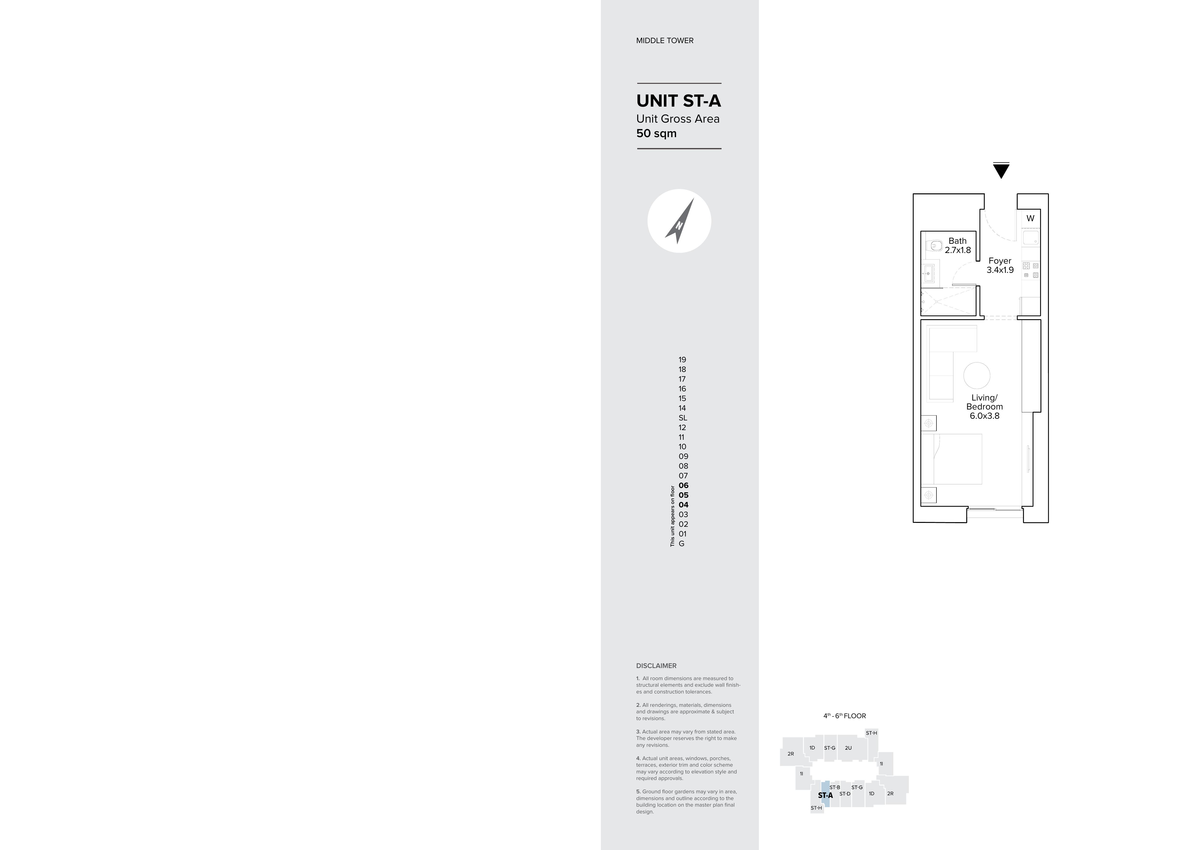 AEON Towers - Apartment Typical