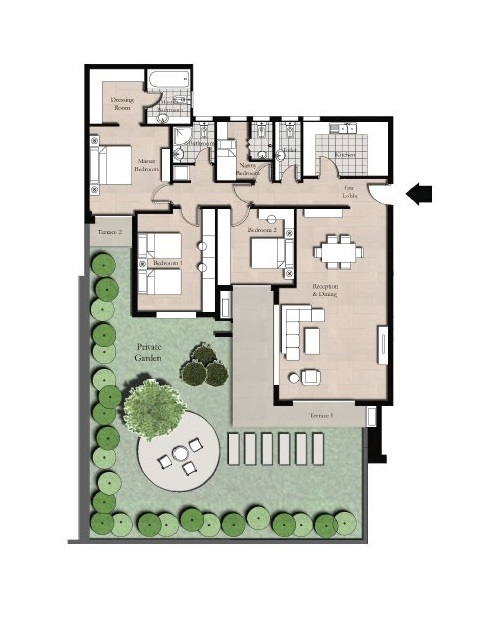 AZAD - Apartment A Ground