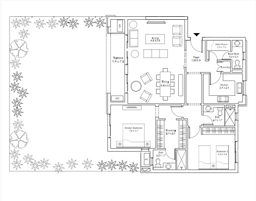Plateau - Apartment Garden