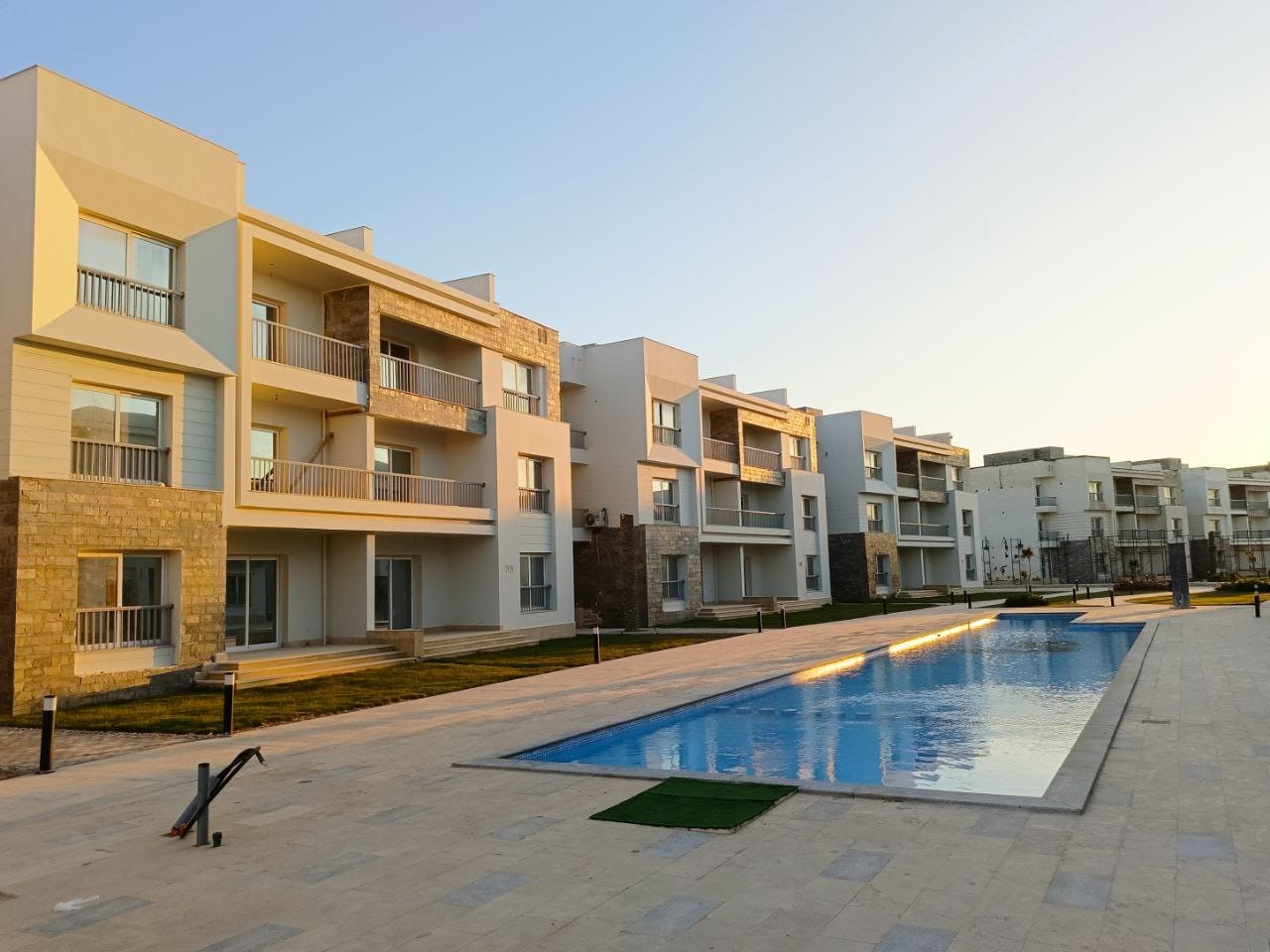 Chalet 1 bedroom for resale in Sea View in North Coast by Jdar Development fully finished