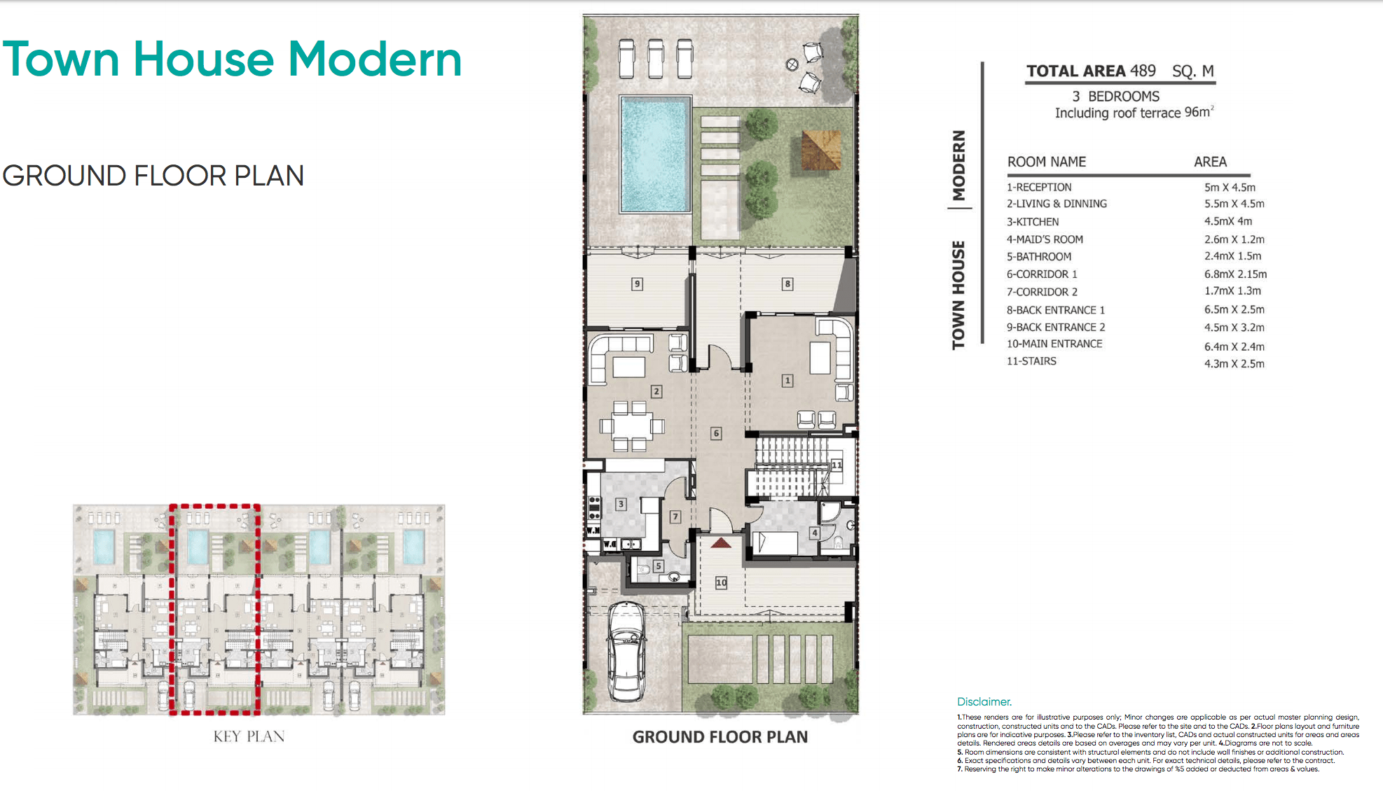 Zahya New Mansoura - Townhouse Modern