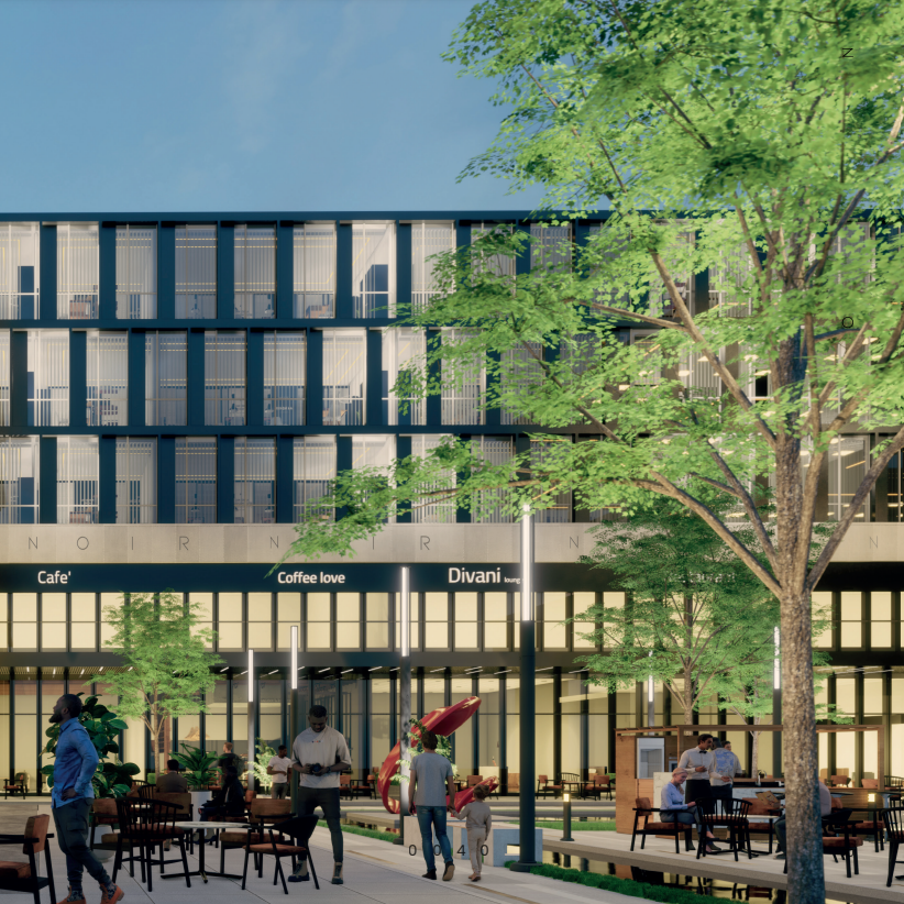 Noir in New Cairo by Living Yards Developments location