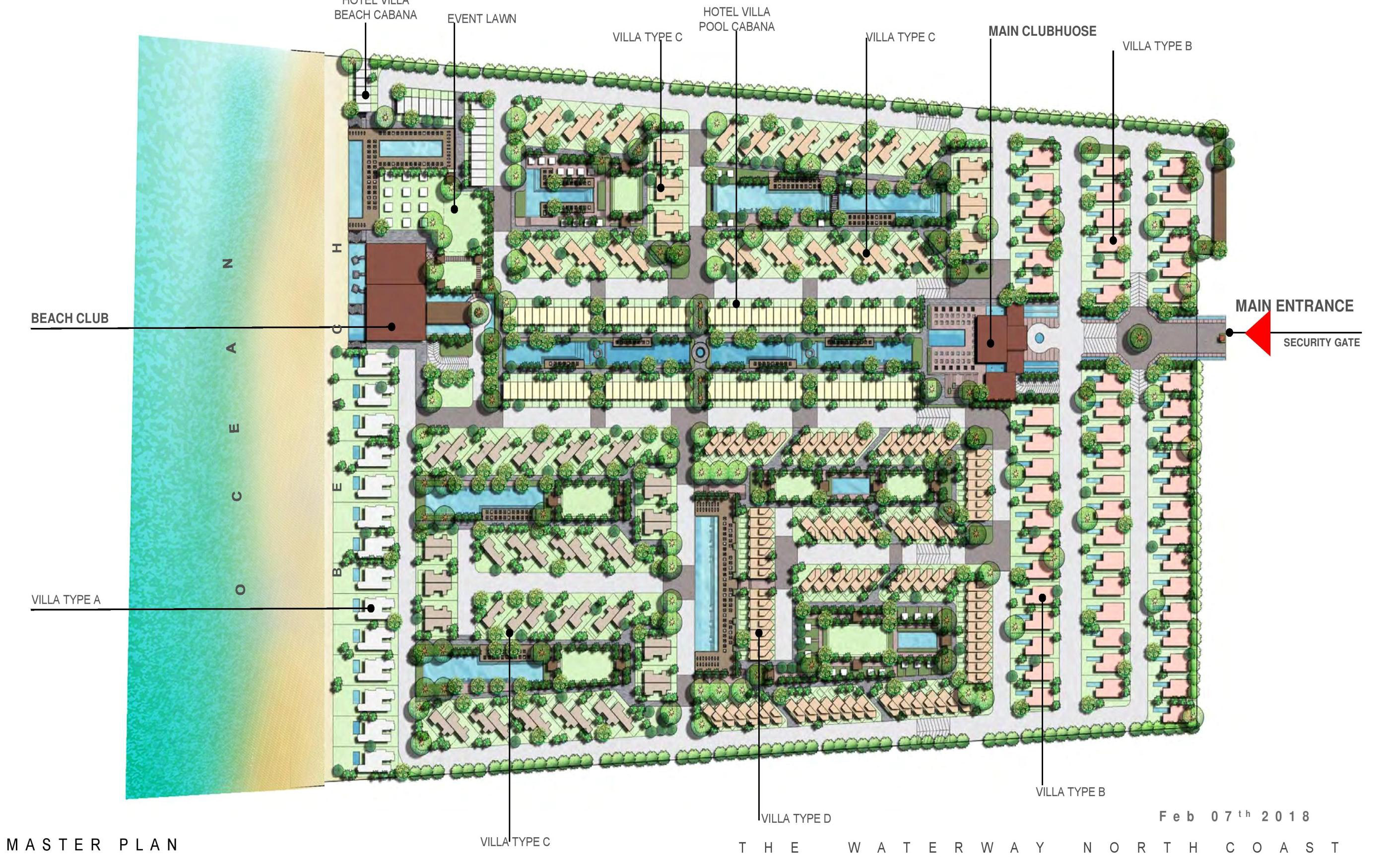 Waterway North Coast master plan