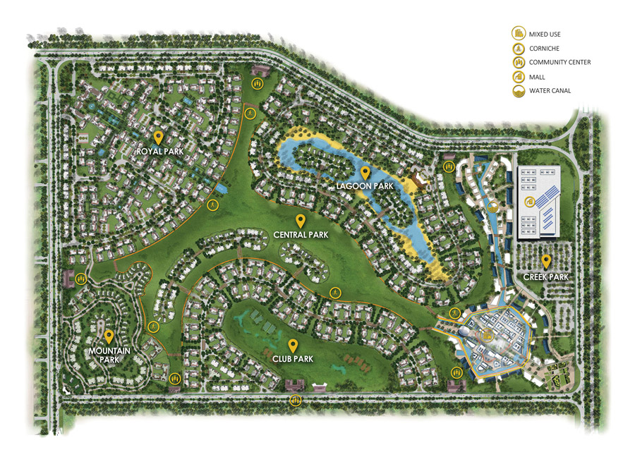 Mountain View I City new cairo master plan