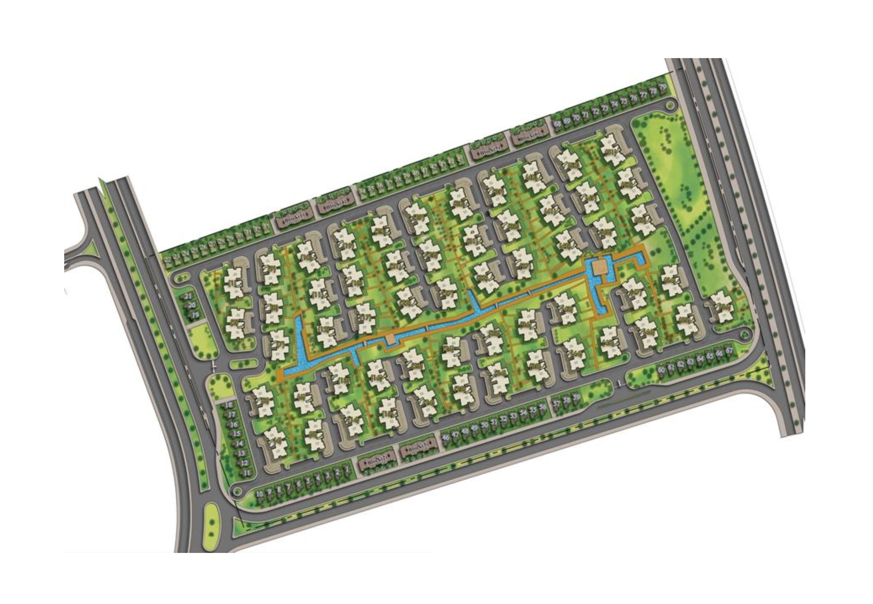 Village Gardens Katameya master plan