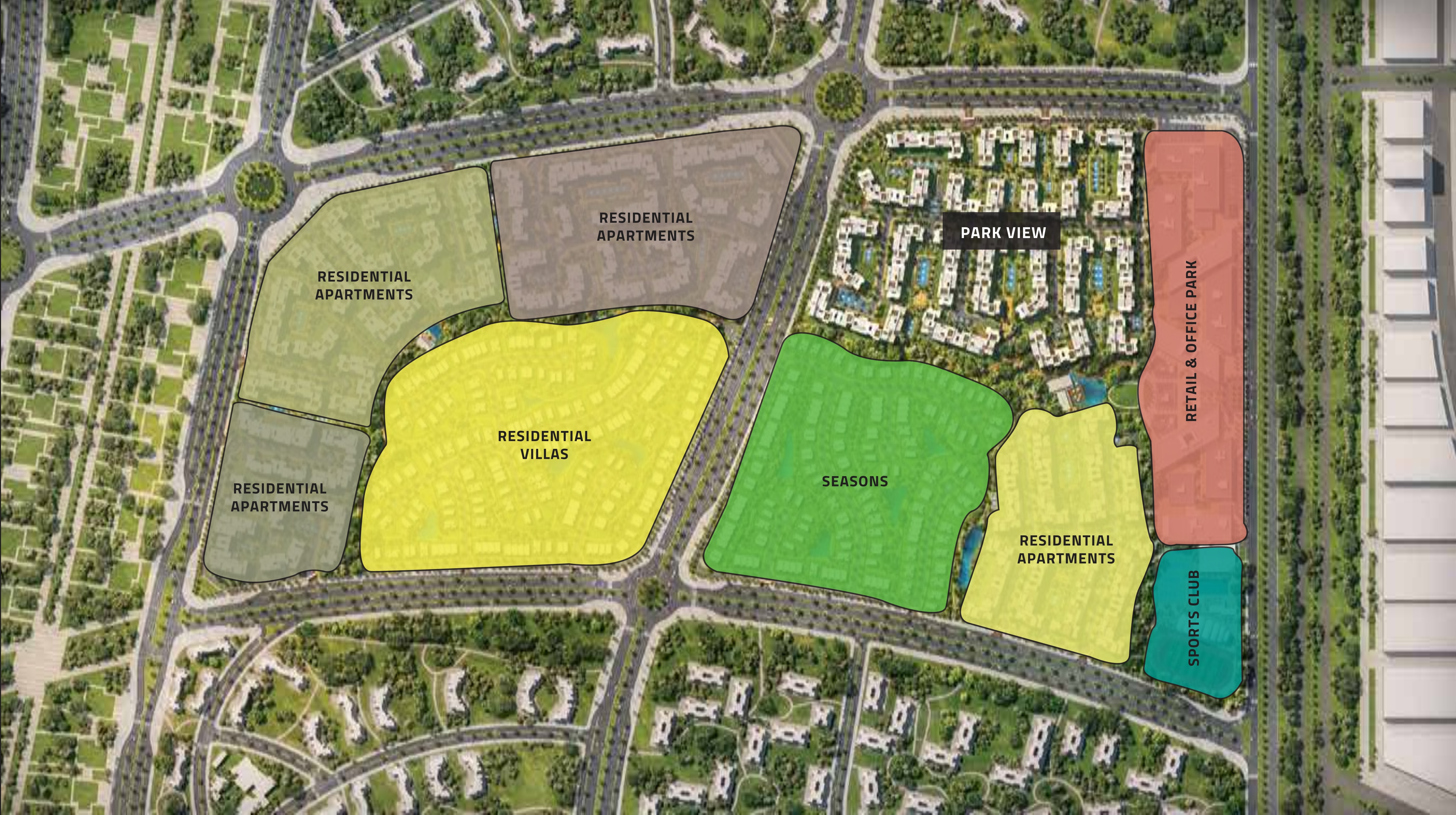 Hap Town Mostakbal City master plan