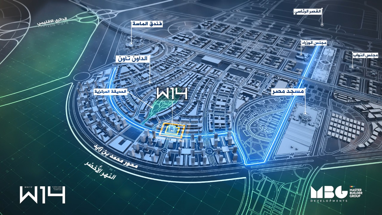 W14 -White 14 in New Capital City master plan