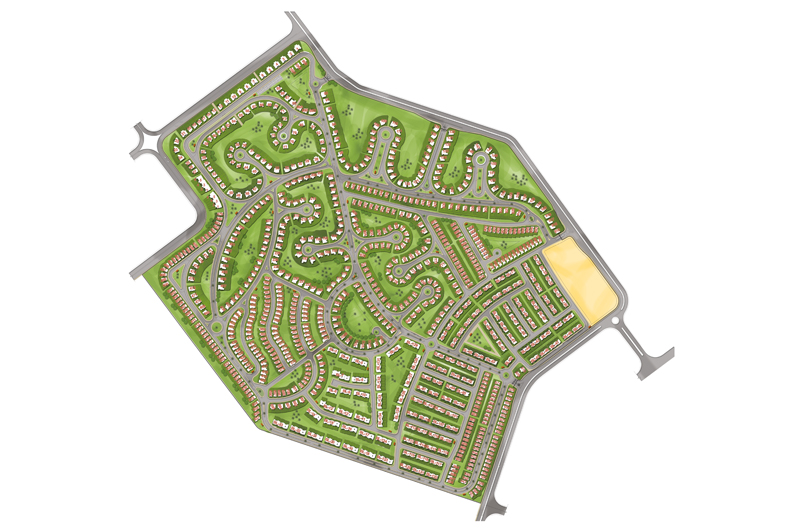 Palm Hills October  Golf Extension master plan