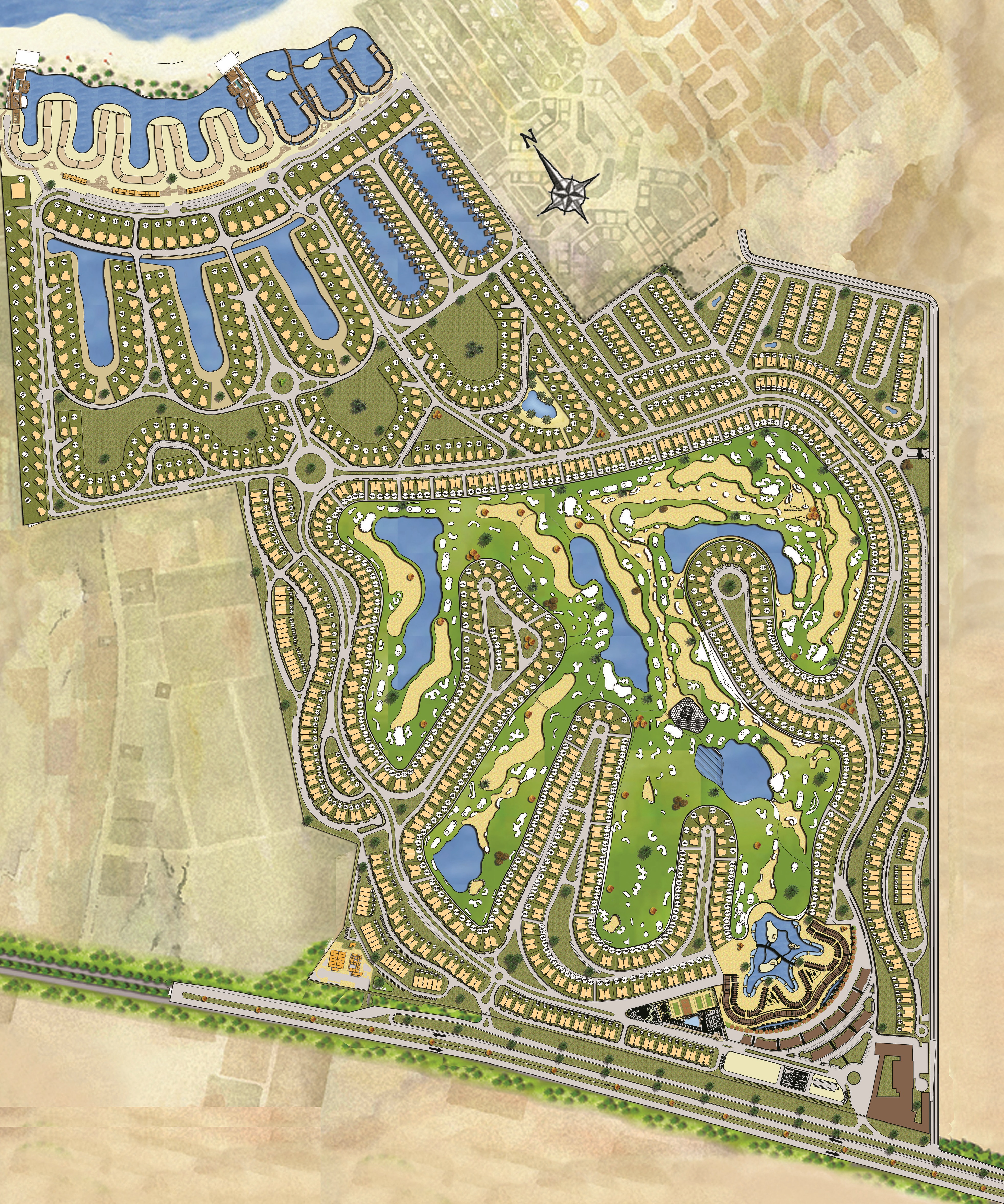 Hacienda Bay master plan