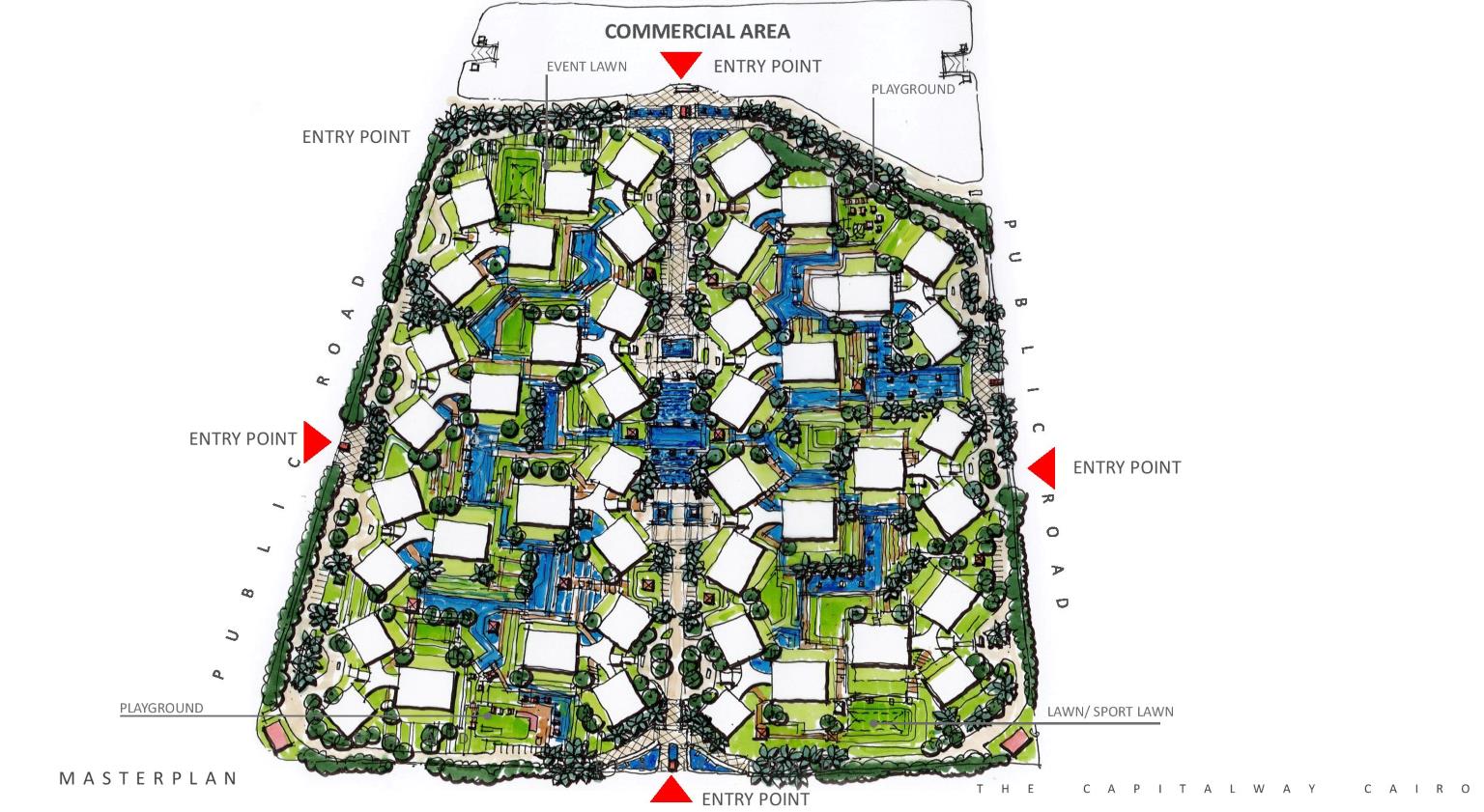 The Capital Way master plan