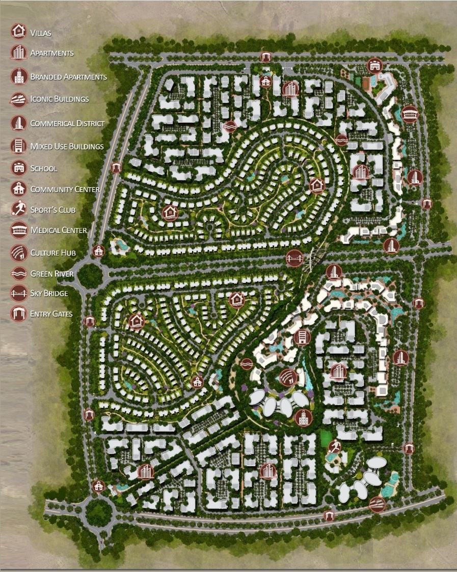 Il Bosco city master plan