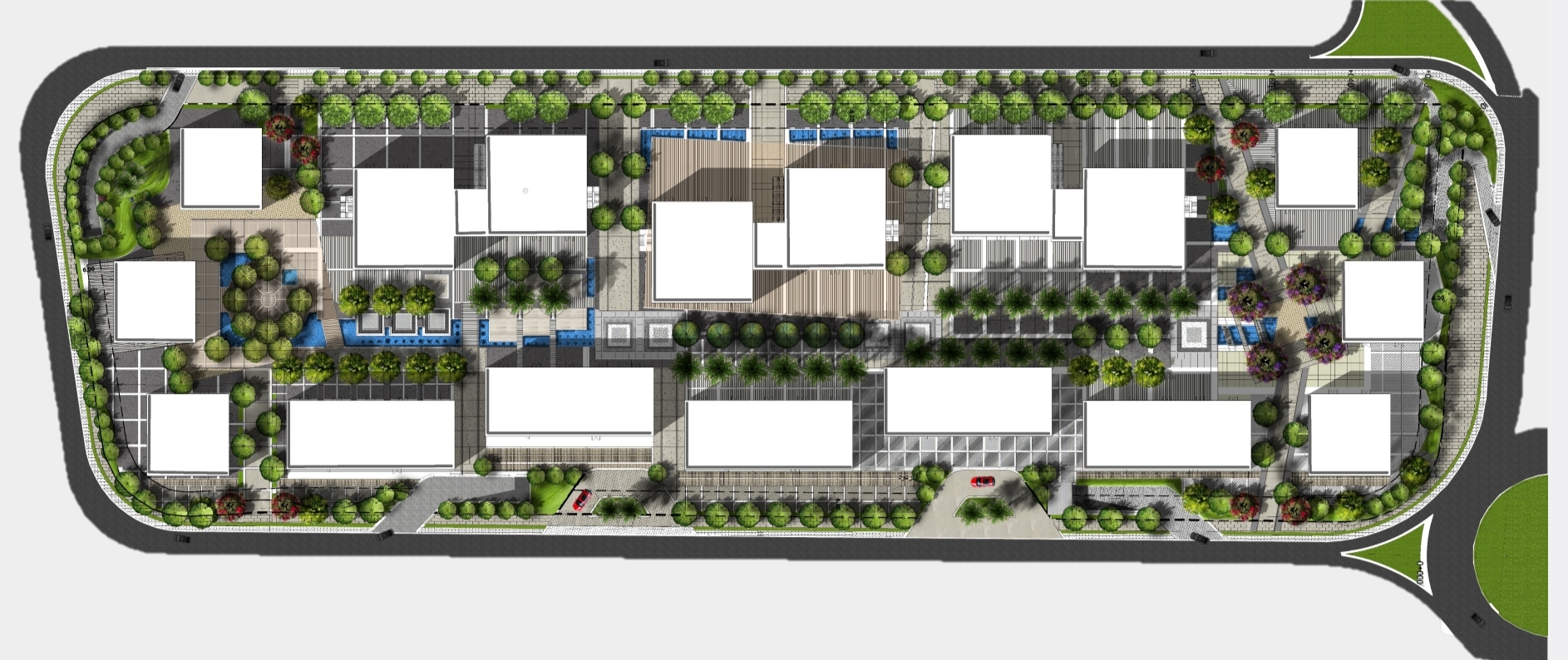 Space Mall in El Sheikh Zayed by Gates Development master plan