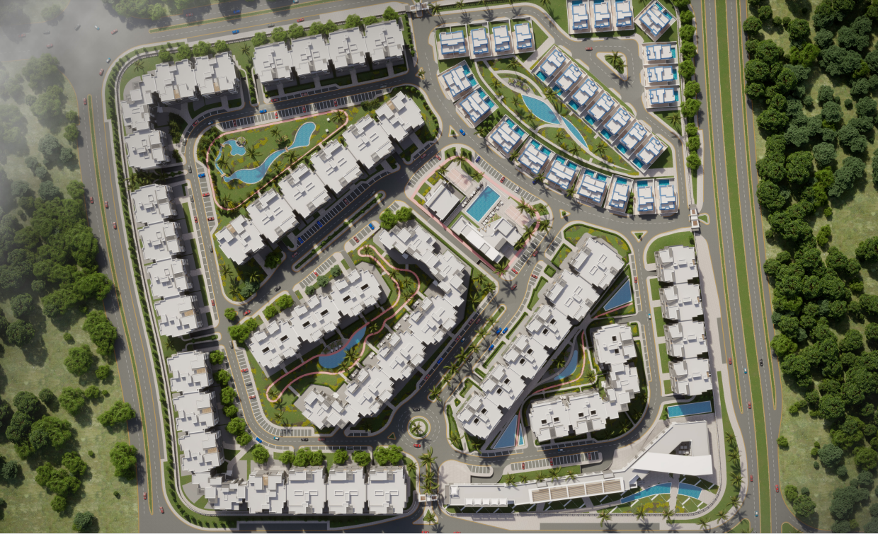 Venia in New Capital City by Gates Development master plan