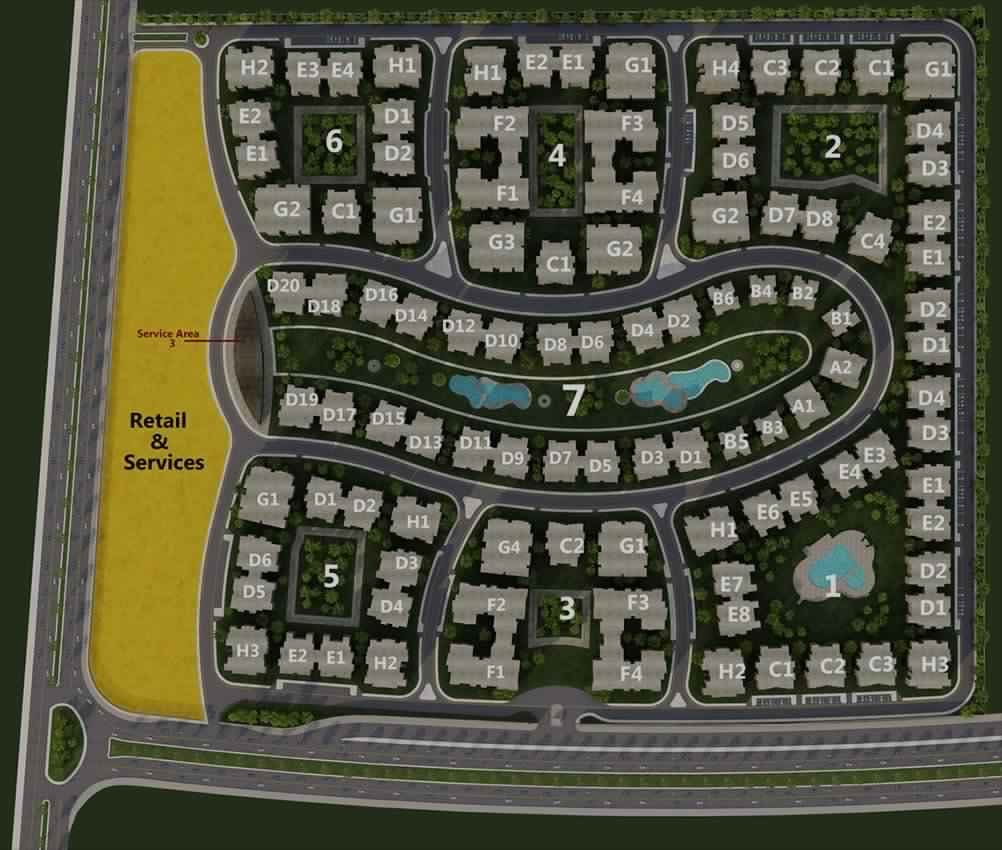 Galleria Moon Valley master plan