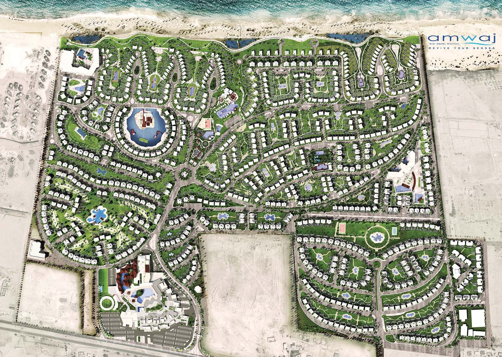 Amwaj master plan