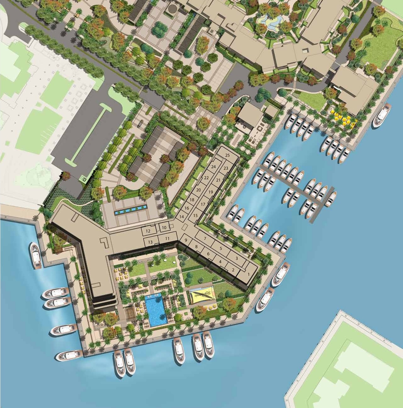 خريطة Vida Marassi Marina in North Coast