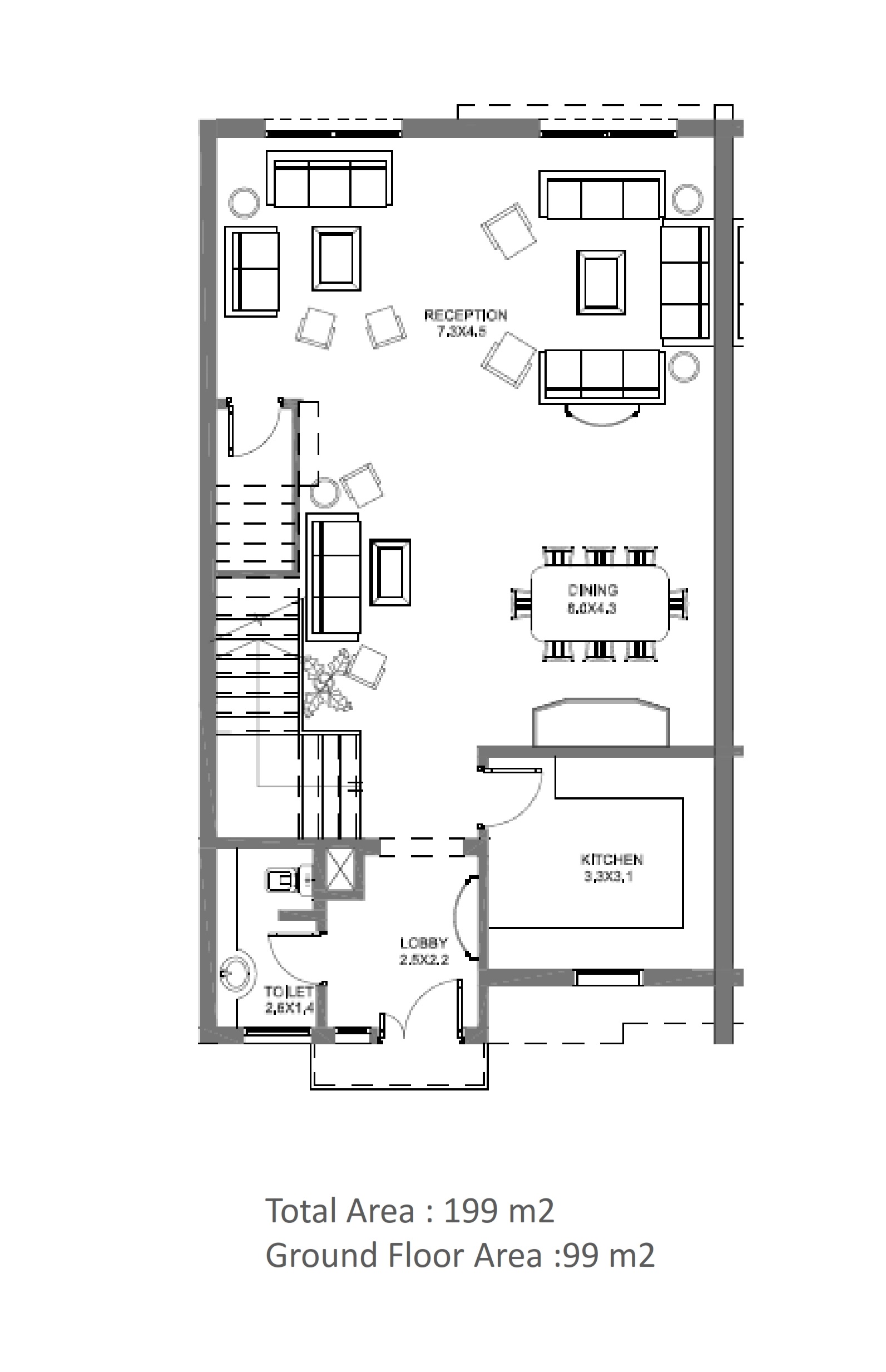 Masionette Townhouse Type 2