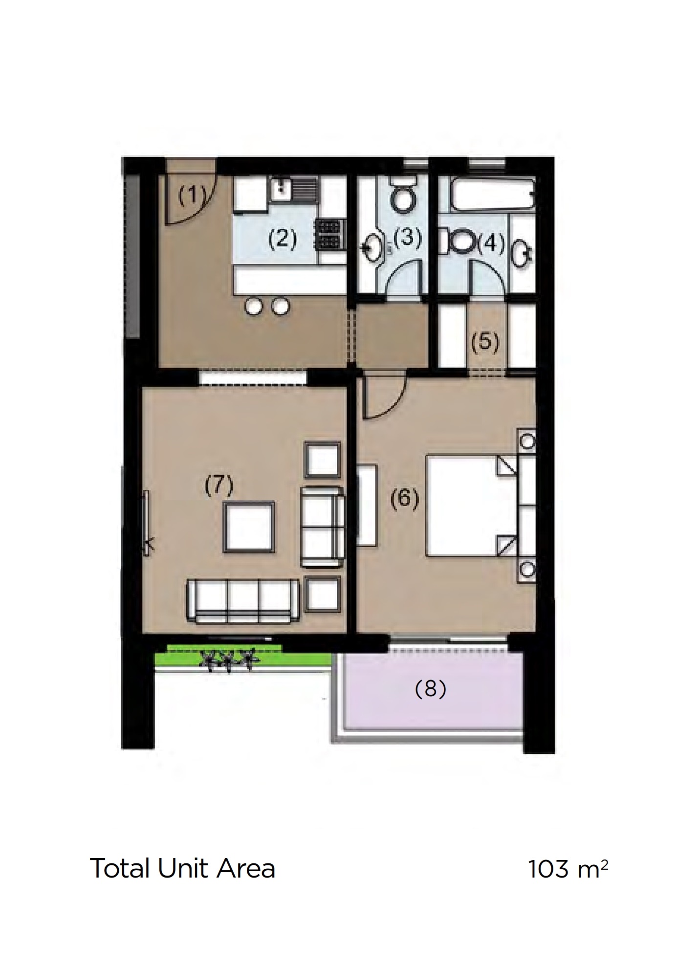 Jasperwood - Apartment 1 Bedroom
