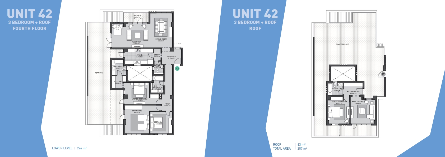 Sky Condos 1 - Penthouse