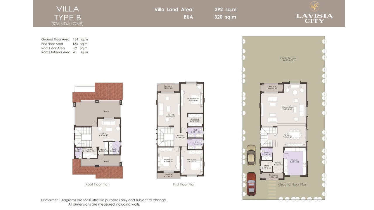 La Vista City - Villa Standalone