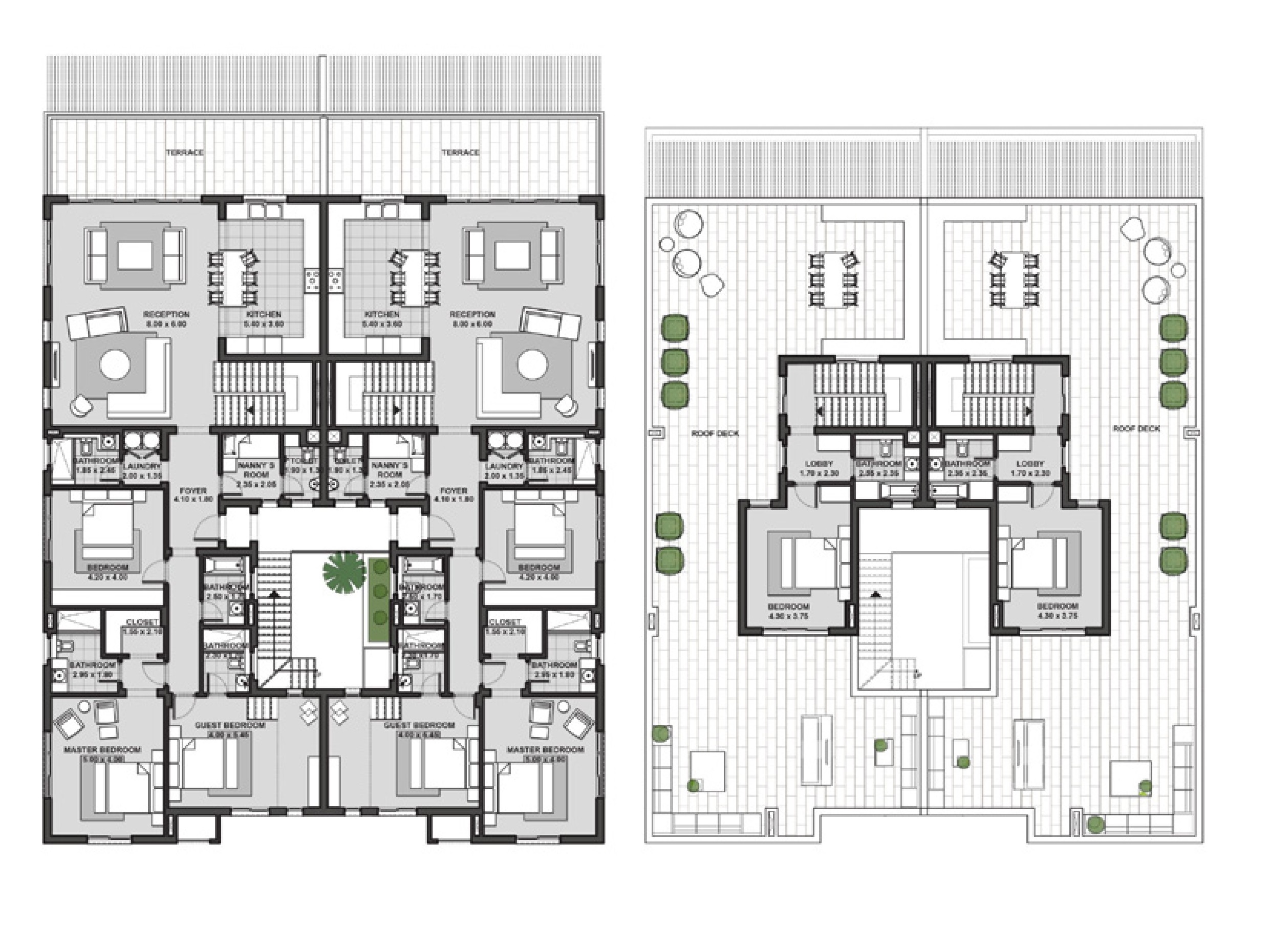 Premium Chalet First Floor + Roof