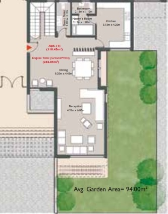 Capital Garden - Duplex + Garden