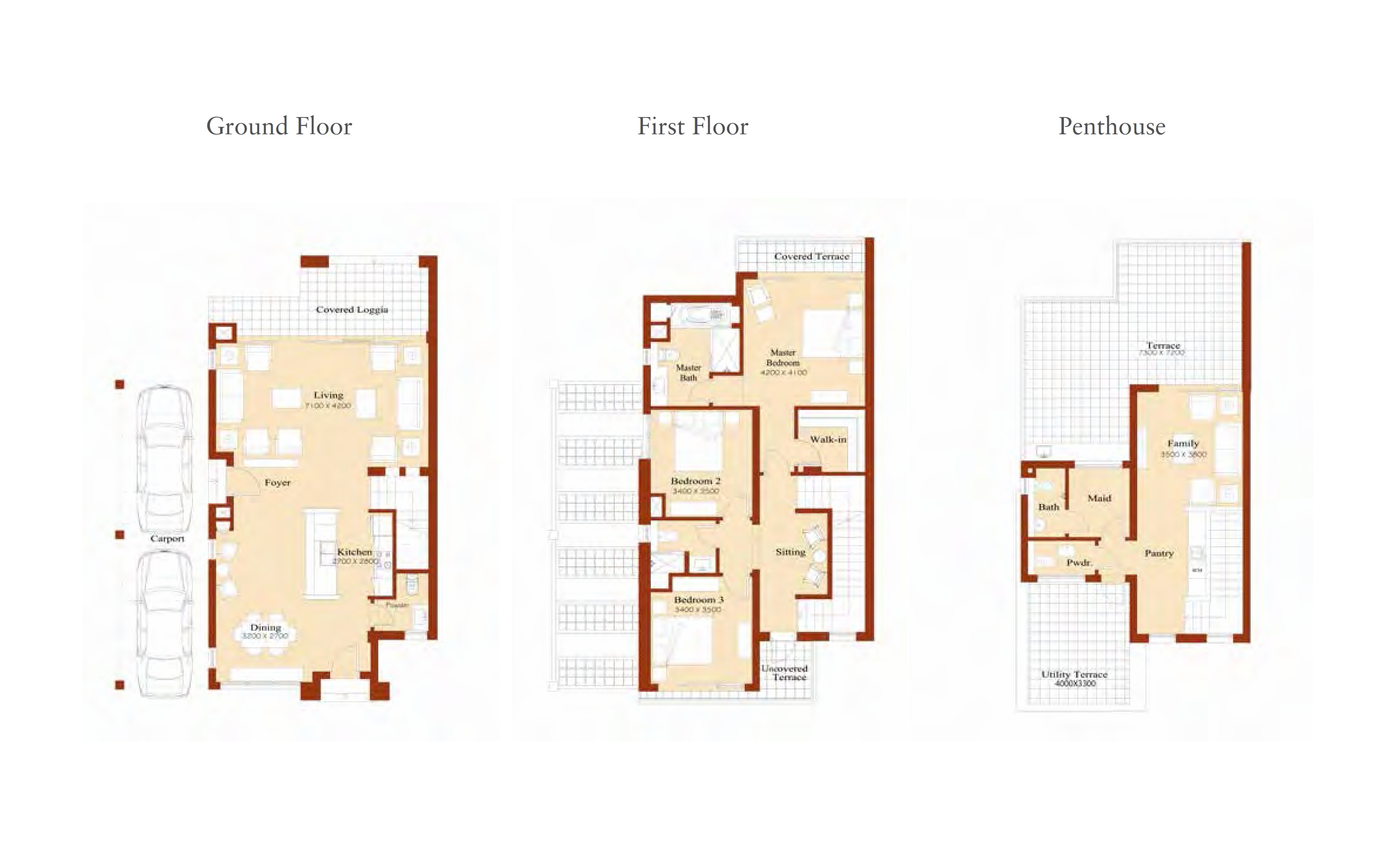 TOWNHOUSE THA 6-CO MIRRORED