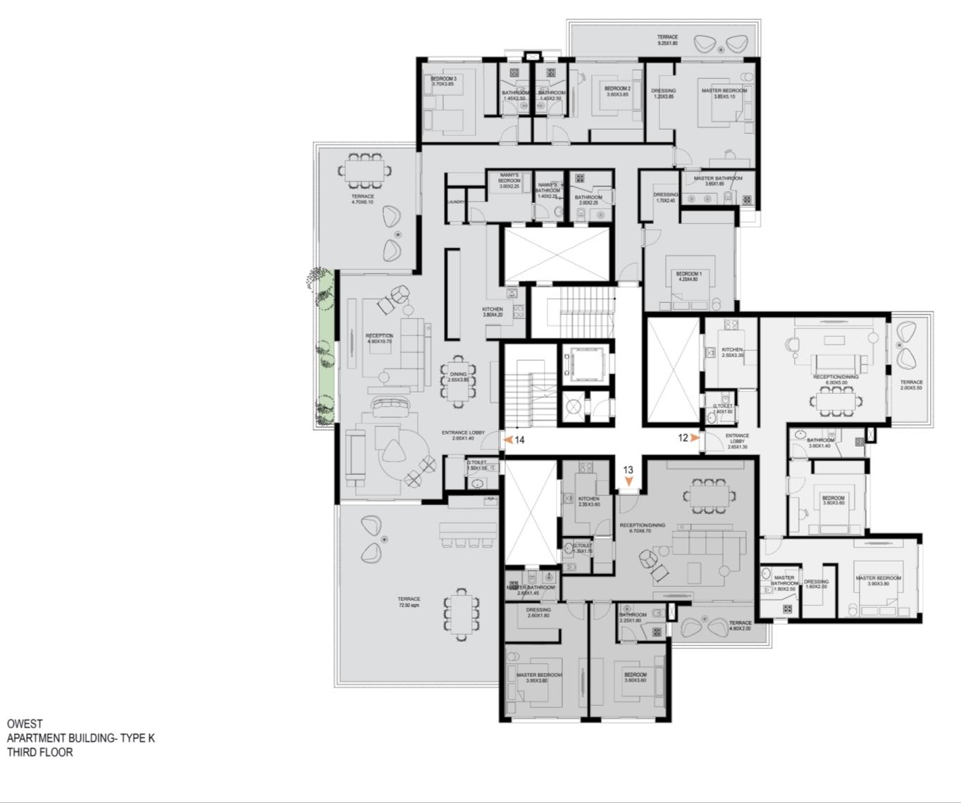 Tulwa - Apartment + Nanny Room