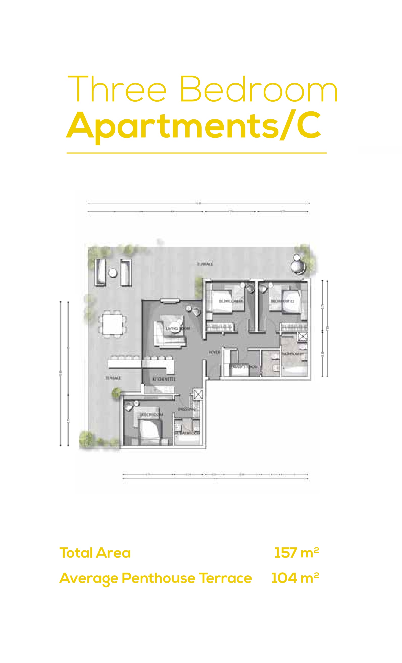 Apartment - 3 Bedrooms