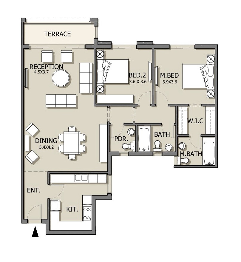 Avenues Residences - Apartment