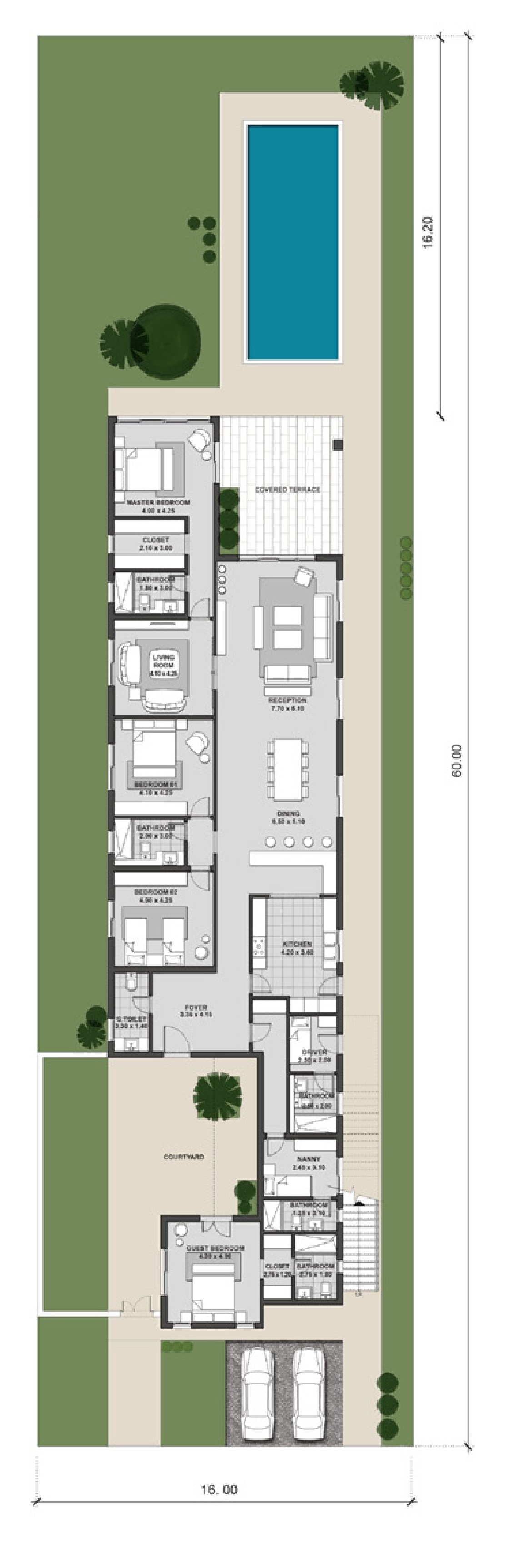Standalone Chalet Garden