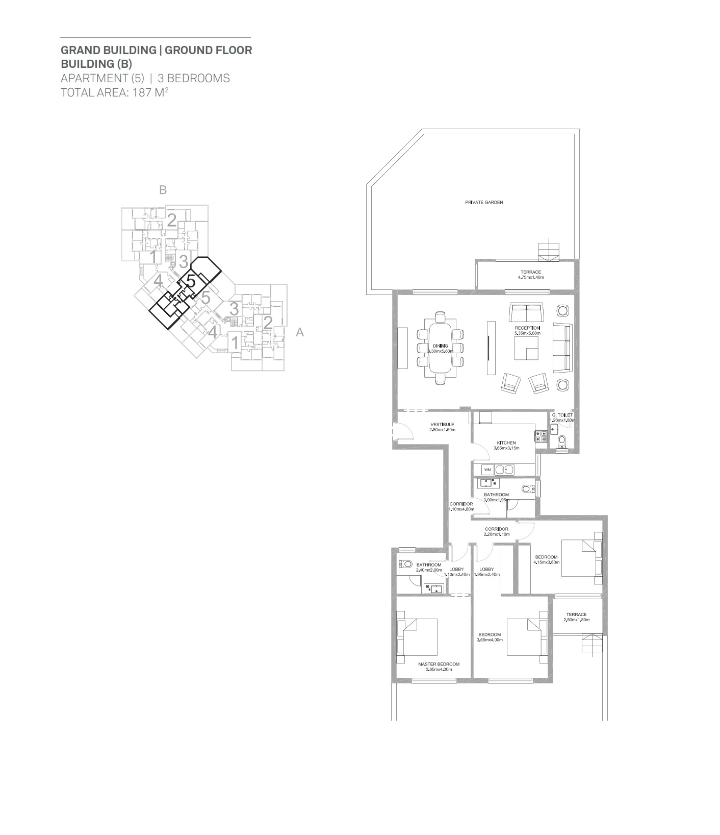 Park Corner 2 - Apartment+Garden