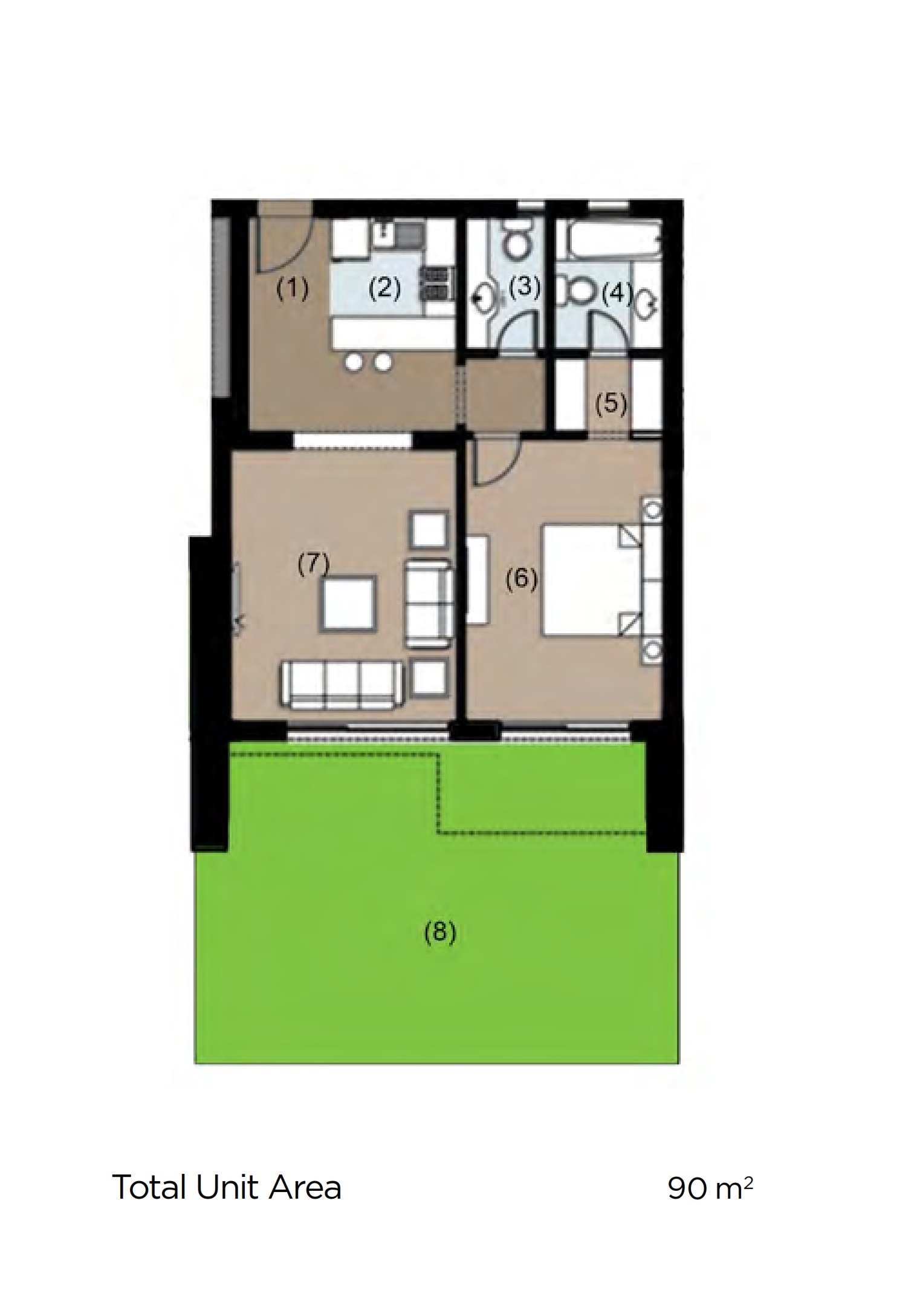 Jasperwood - Apartment 1 Bedroom