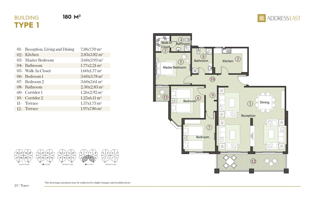 Address East - Apartment Typical