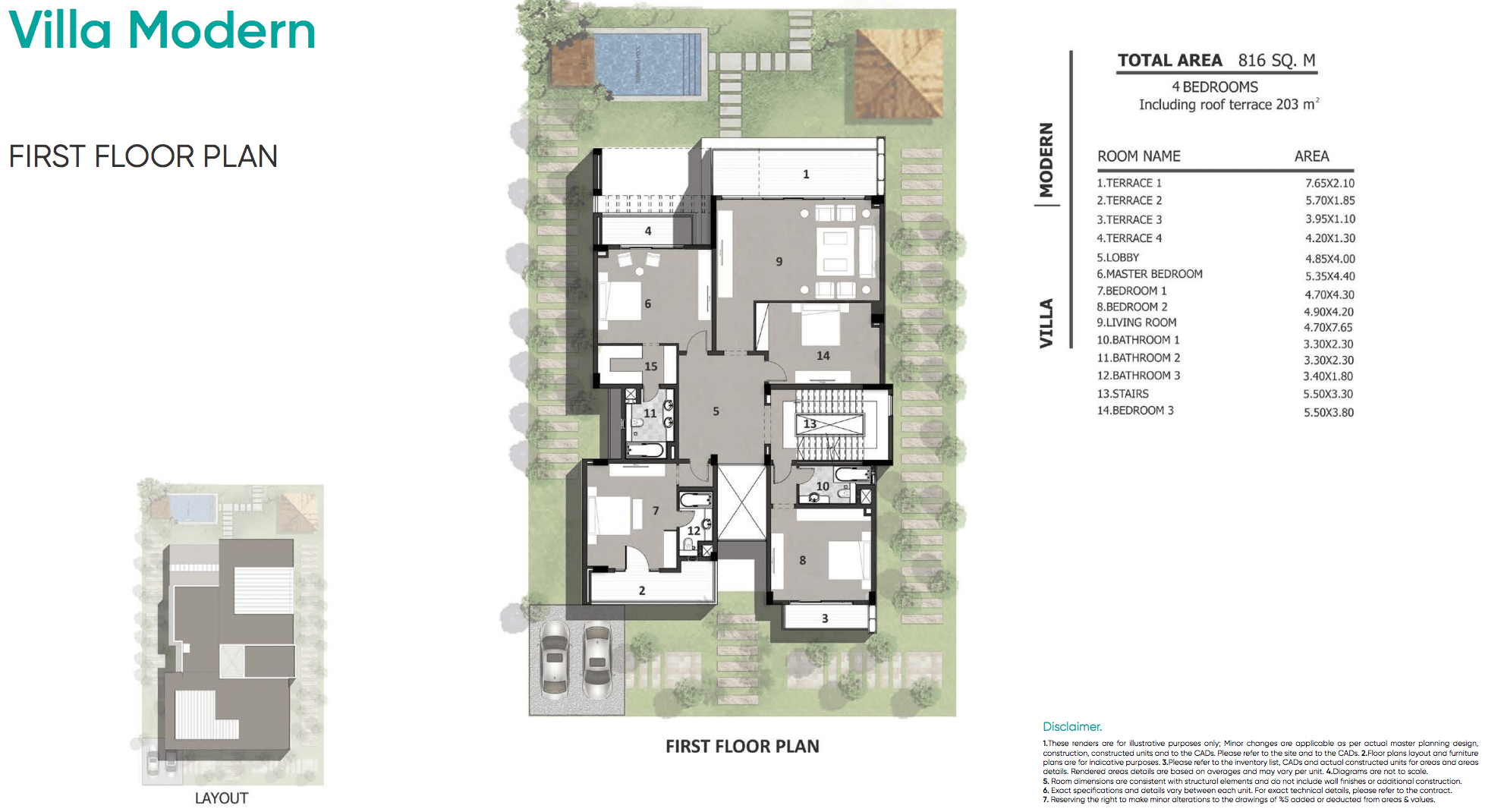 Zahya New Mansoura - Villa Modern